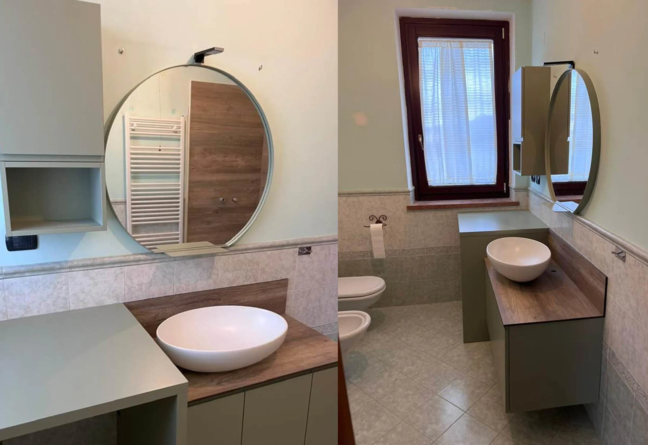 Mobile interno bagno Illasi Verona 