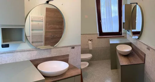 Mobile interno bagno Illasi Verona 